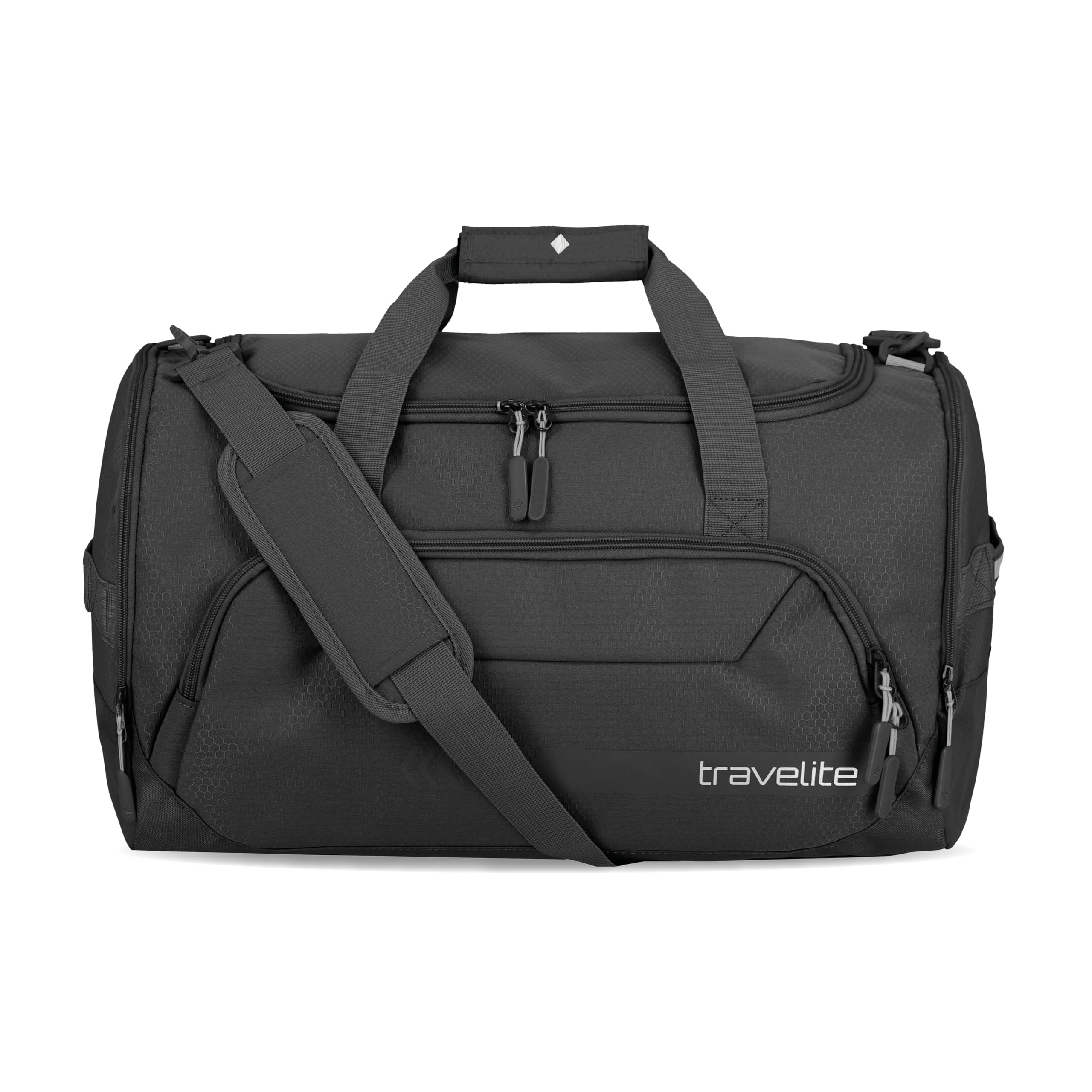 travelite Reisetasche Weekender, Kick Off, leichte Handgepäck Reisetasche für Urlaub und Sport, Schwimmbad, Klinikaufenthalt, 50 cm, 45 Liter