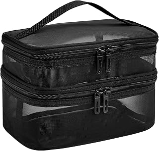 Mesh Makeup Bag，Cosmetic Bag，Small Travel K...