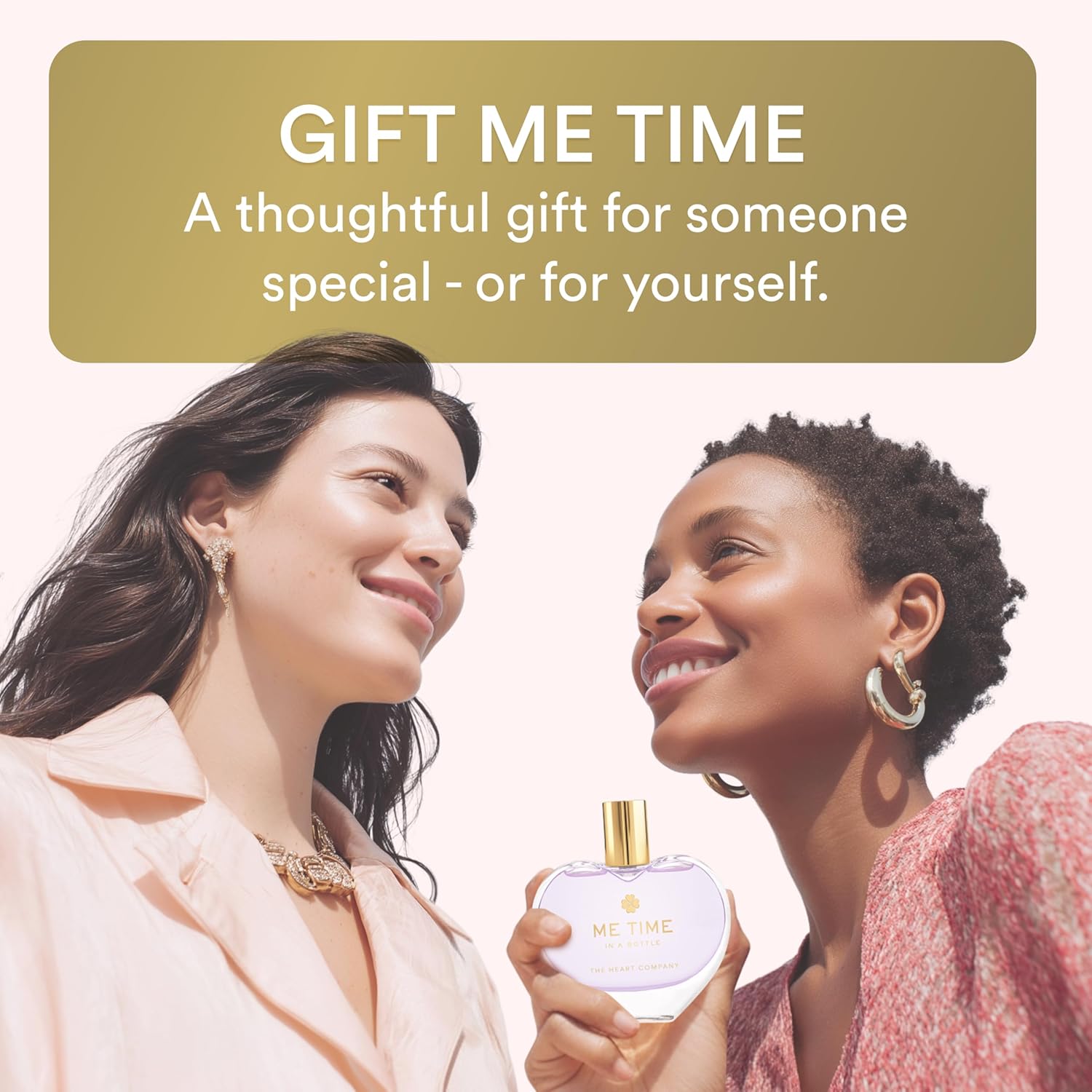 THE HEART COMPANY ME TIME in a bottle | Lavender Perfume for women | Vegan Women's Eau de Parfum Fragrance Spray 75ml - 2.5 fl.oz.