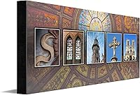 Vista 8 de Arte con nombre de dulces y dulces, regalo de postre personalizado (montaje en bloque de 6.5 x 18 pulgadas)