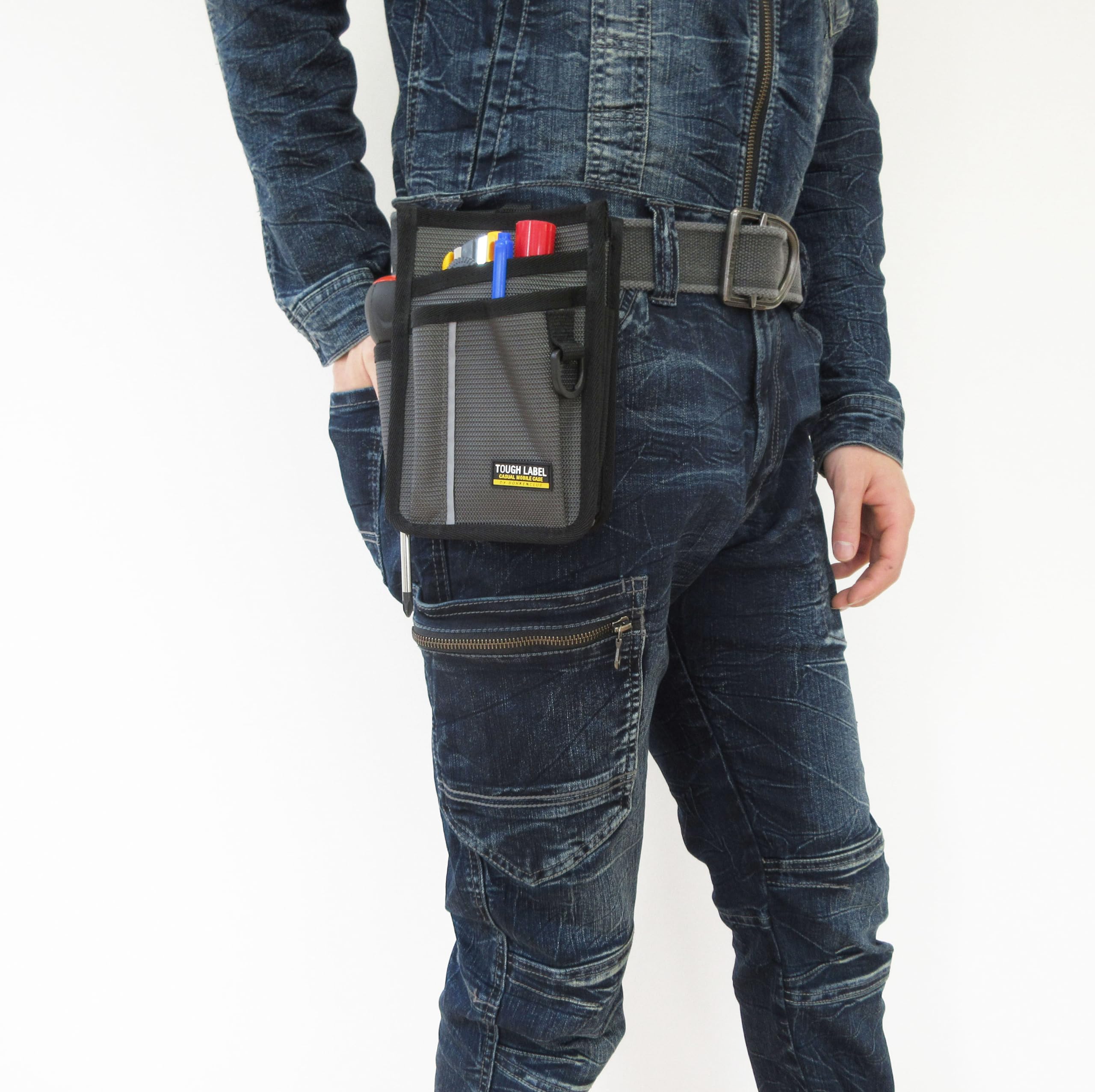 Amazon | タフレーベル 軽作業道具ケース FB-75 | 工具差し