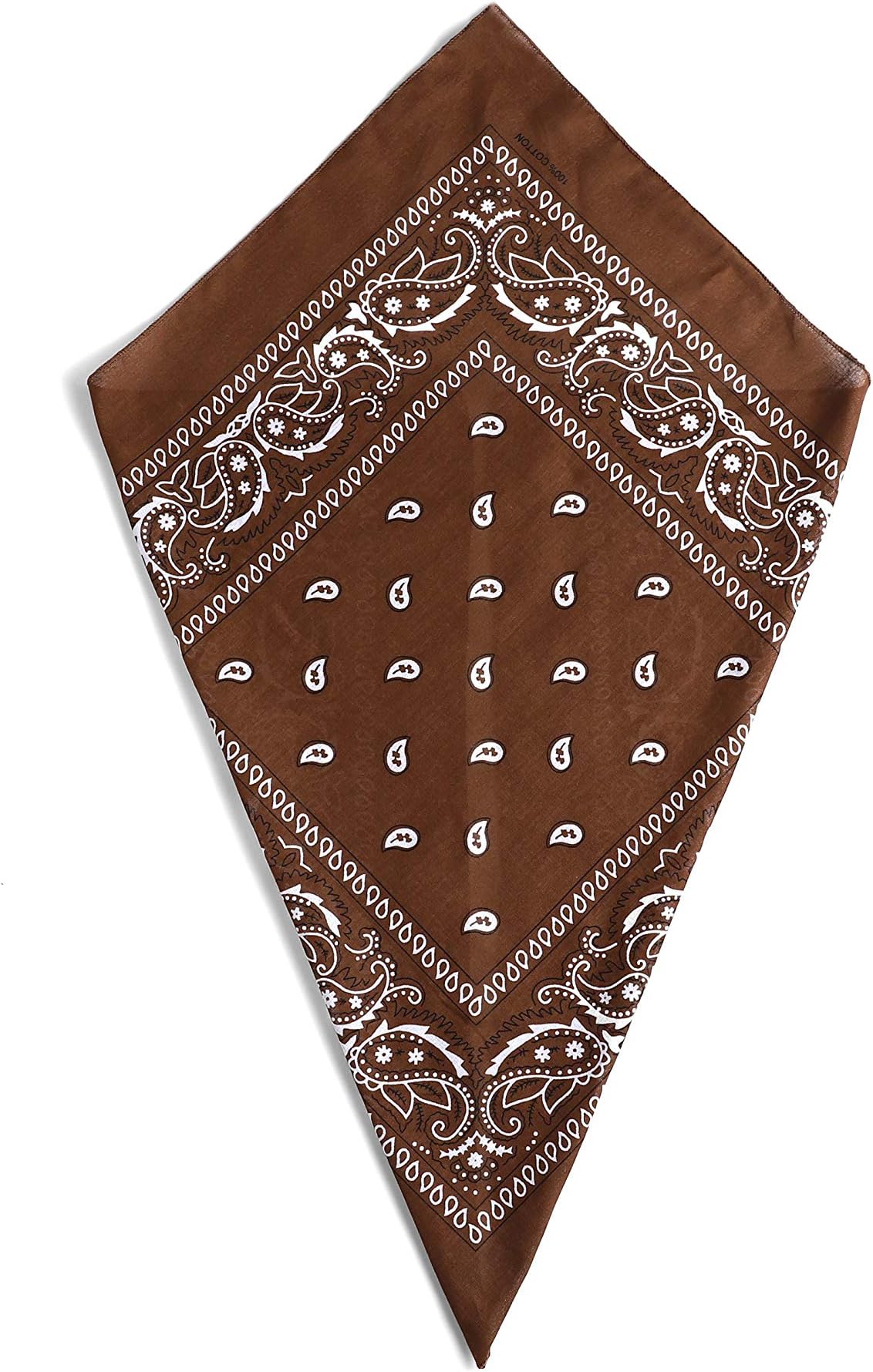 Paisley Bandana Head Scarf Headbands Handkerchief Cowboy Cotton Bib Party Face Covering Headwear For Motorcycling Mens Womens Unisex