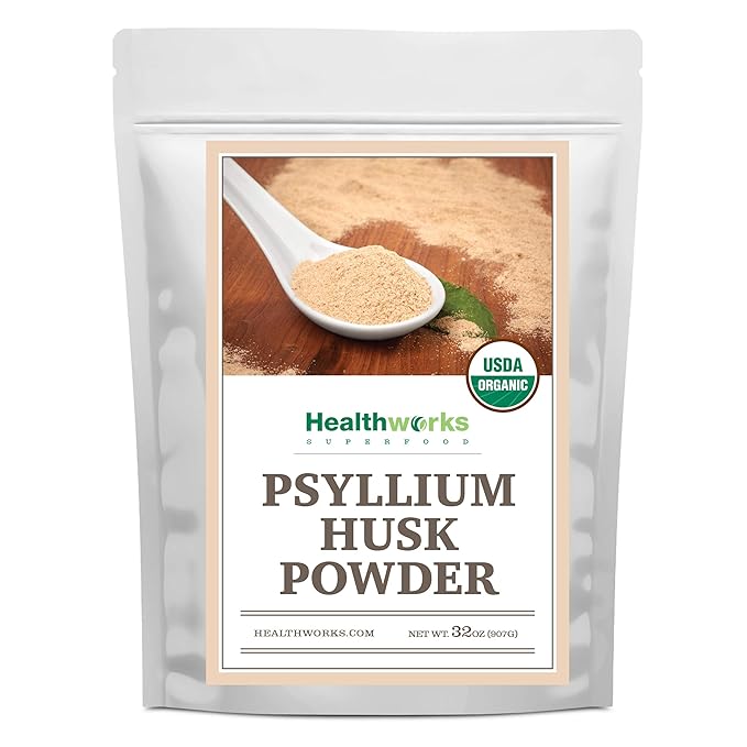 Healthworks Superfoods Organic Psyllium Husk Powder - 32 Oz /