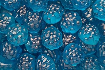 SweetGourmet Mixed Gummy Berries | Cherry, Strawberry, Grape, Blue Raspberry, Red Raspberry | 1 Pound