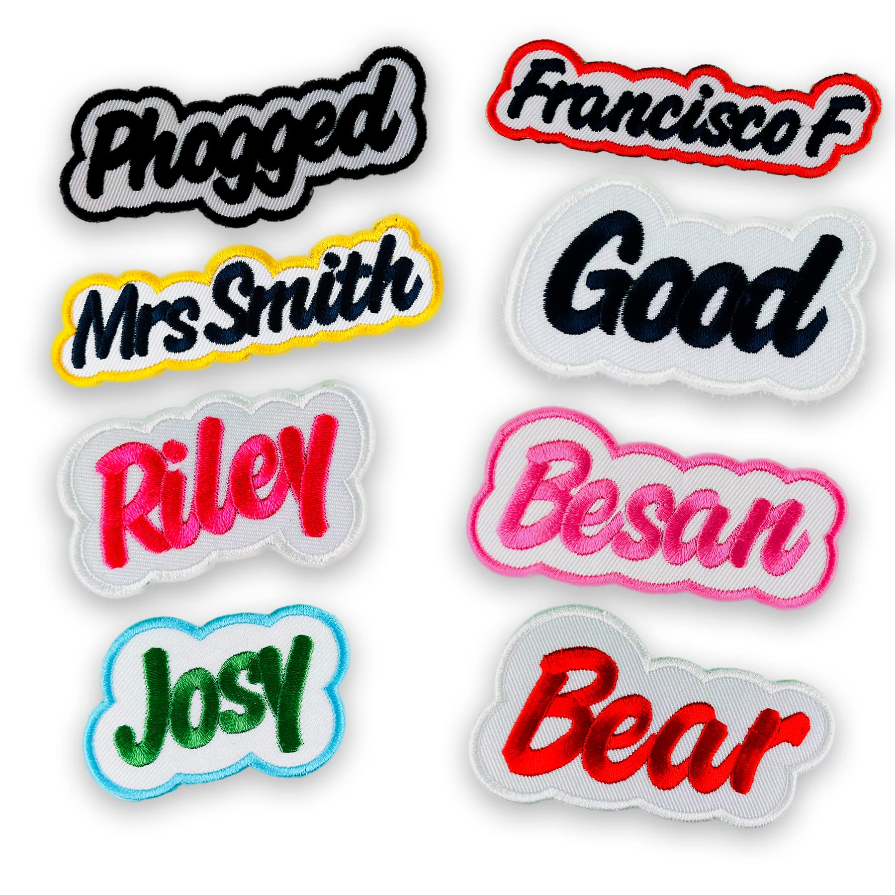 Personalized Military Patches, Custom Embroidery Name