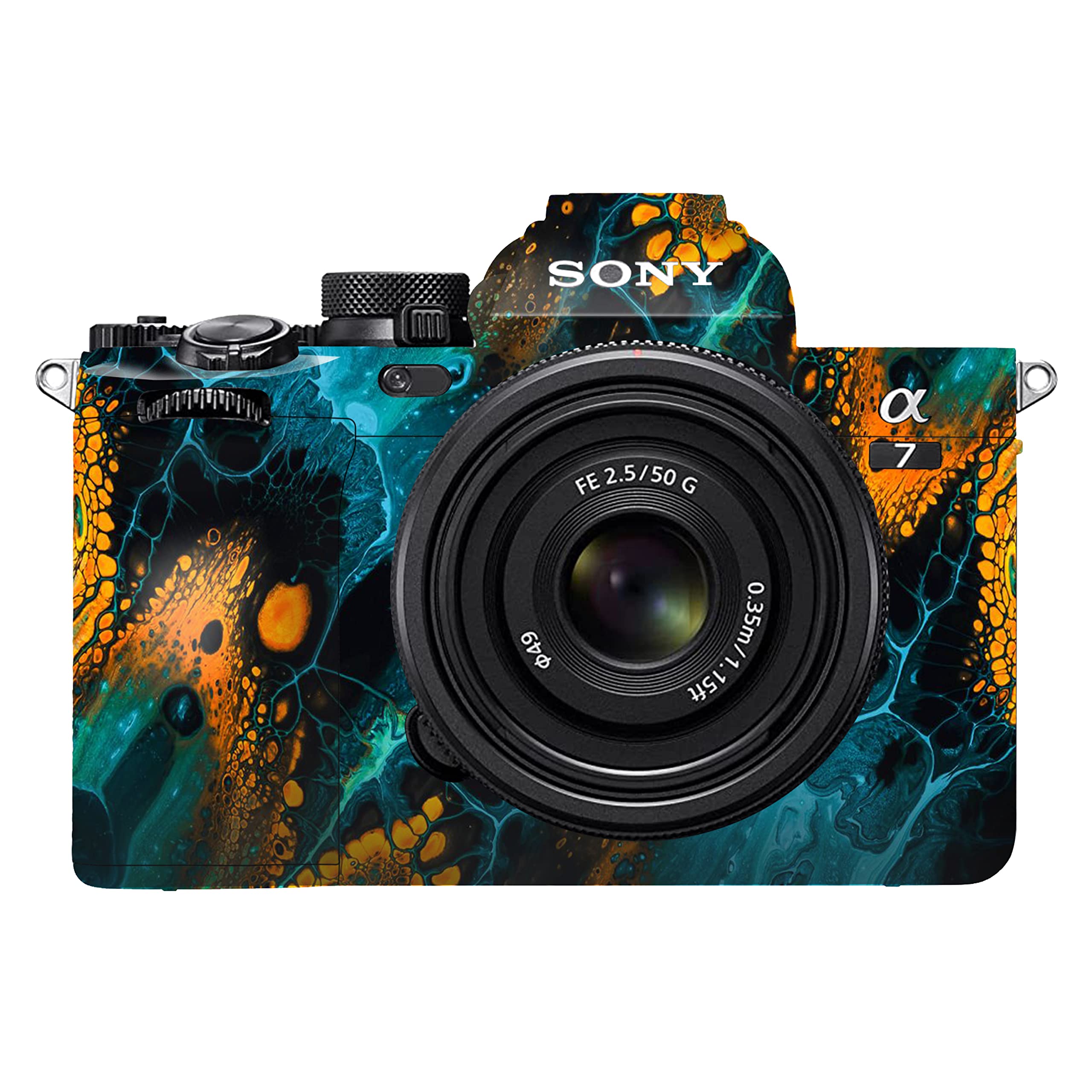 WRAPTURE. Premium DSLR Camera Scratchproof Protective Vinyl Skin for Sony A7 IV - No Residue Removal, Bubble Free, Scratch Resistant, Stretchable, HD Quality Printed - HDCS-SonyA74 (HDCS-SonyA74-010)-picture-25