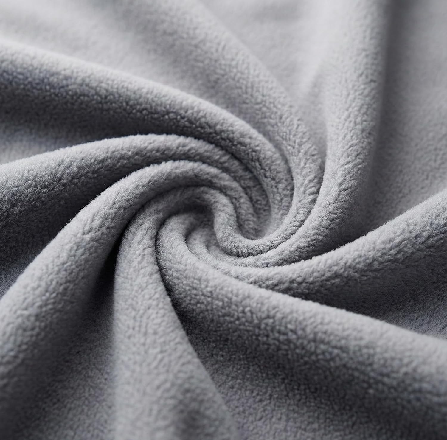 MENS MOCK NECK ZIPPER JACKET, MICRO FIBER FLEECE - Image 2