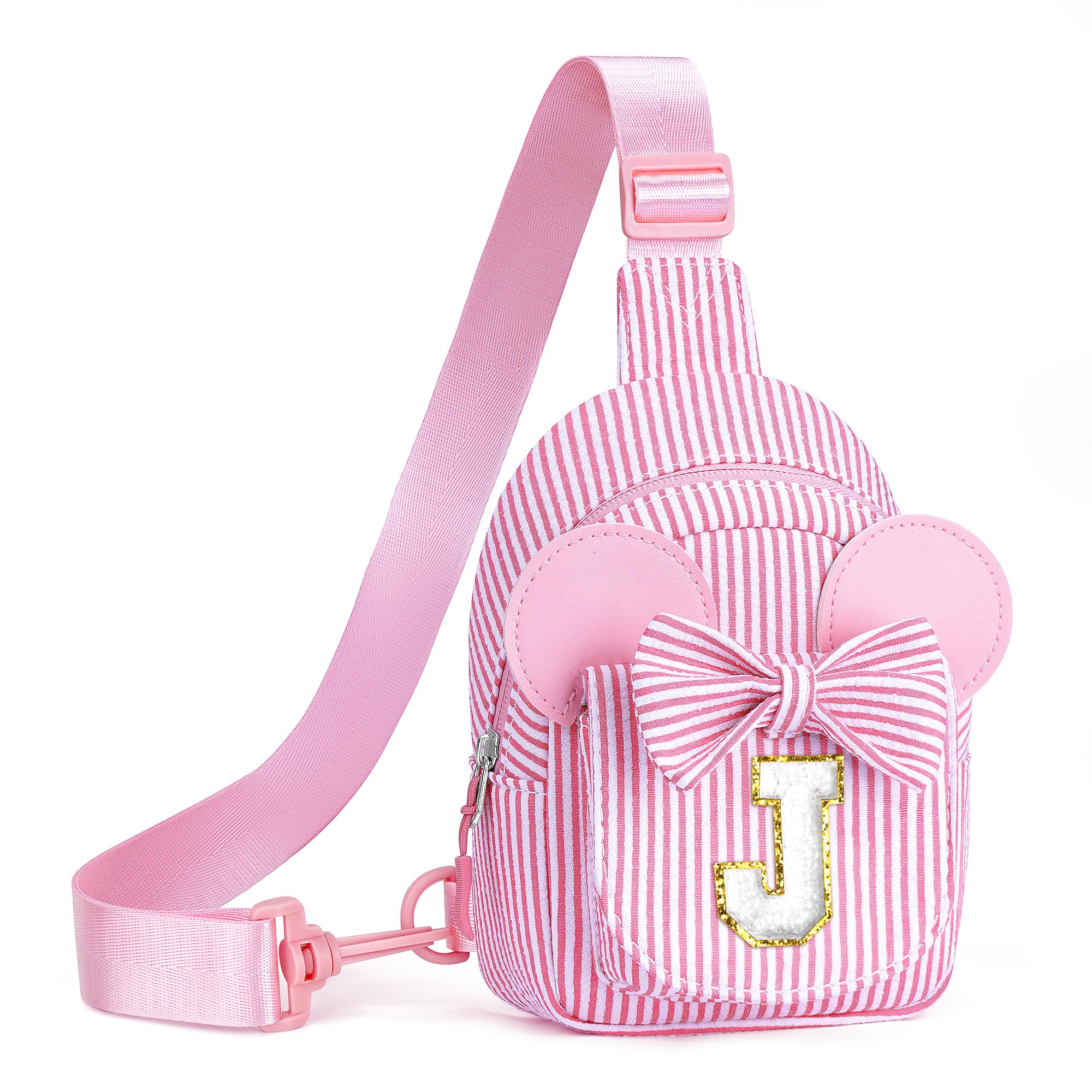 Birthday Gifts for 2 3 4 5 6 Year Old Girl Kids Sling Bag, Pink J