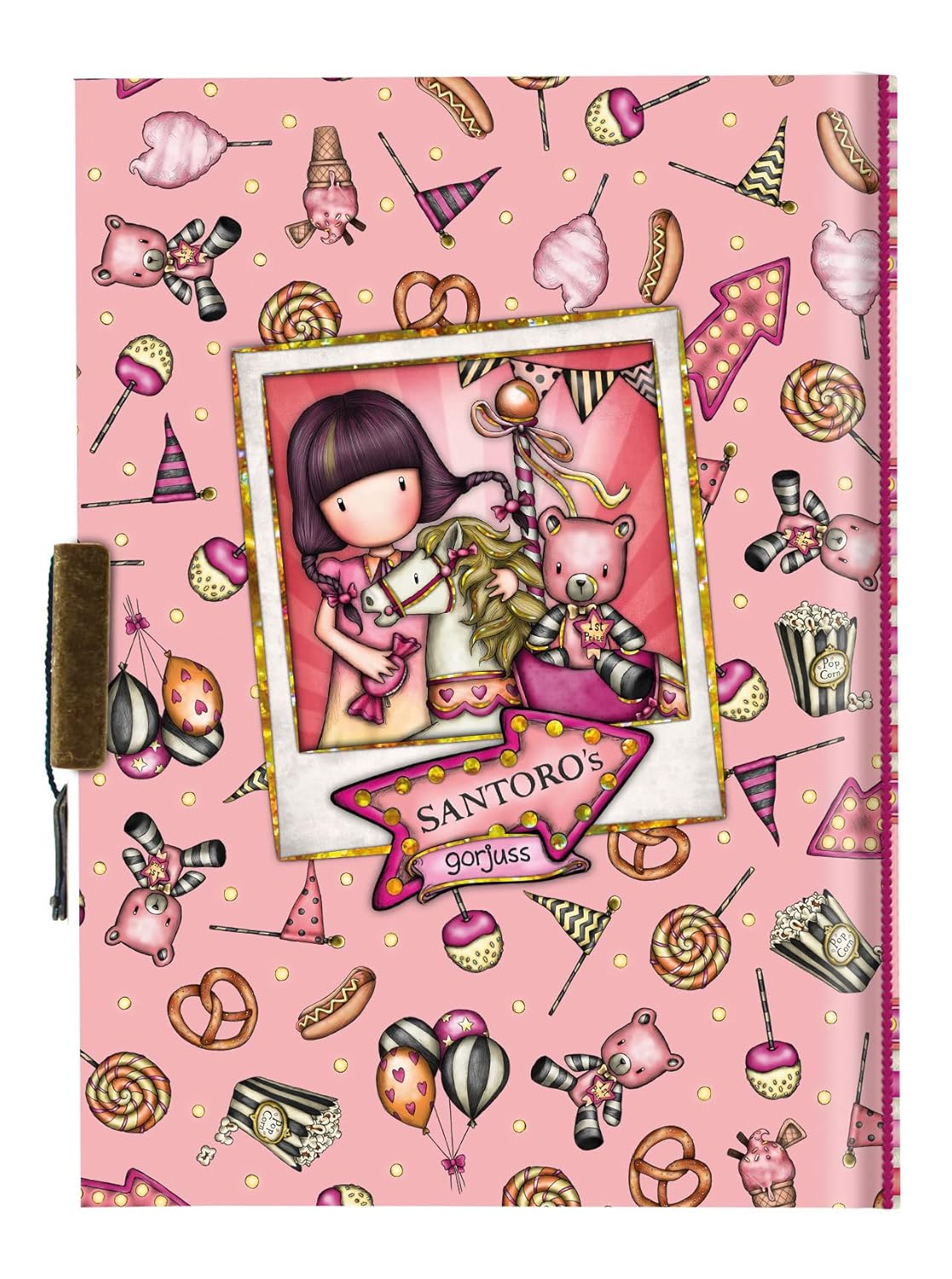 SANTORO Gorjuss - Lockable Notebook - Carousel      Office Product – June 1, 2019
