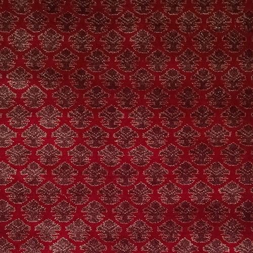 Miniatura 4 de Alfombra anudada a mano tradicional de lujo hecha a mano roja de las lanas 3 x 5 pies