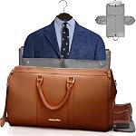 Garment Bags For Travel Garment Duffle Bag, Convertible Garment Bags For Travel Carry On Garment Bag Large Hanging Duffle Bag, Suit Carry On Garment Bag For Travel Leather Garment Bags For Travel