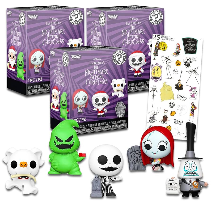 ファンコ　ナイトメアビフォークリスマス　ミニフィギュア　ミステリーミニ Amazon.com: Funko Mystery Mini - Disney The Nightmare Before