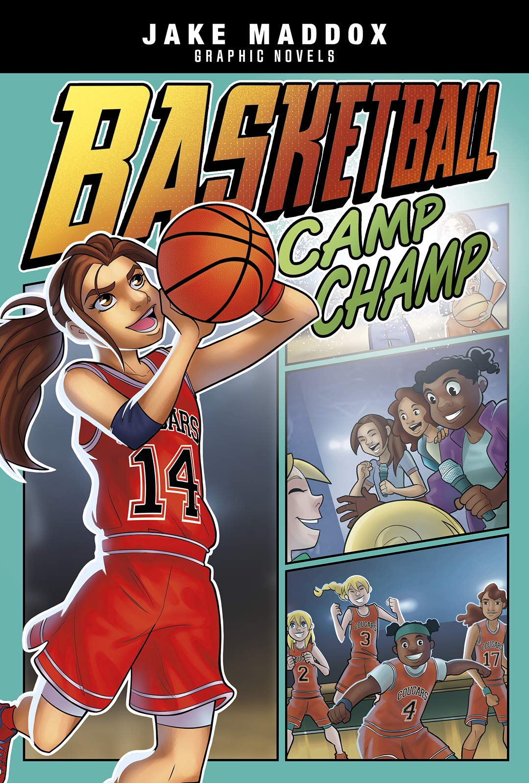 Basketball Camp Champ (Jake Maddox Graphic Novels)