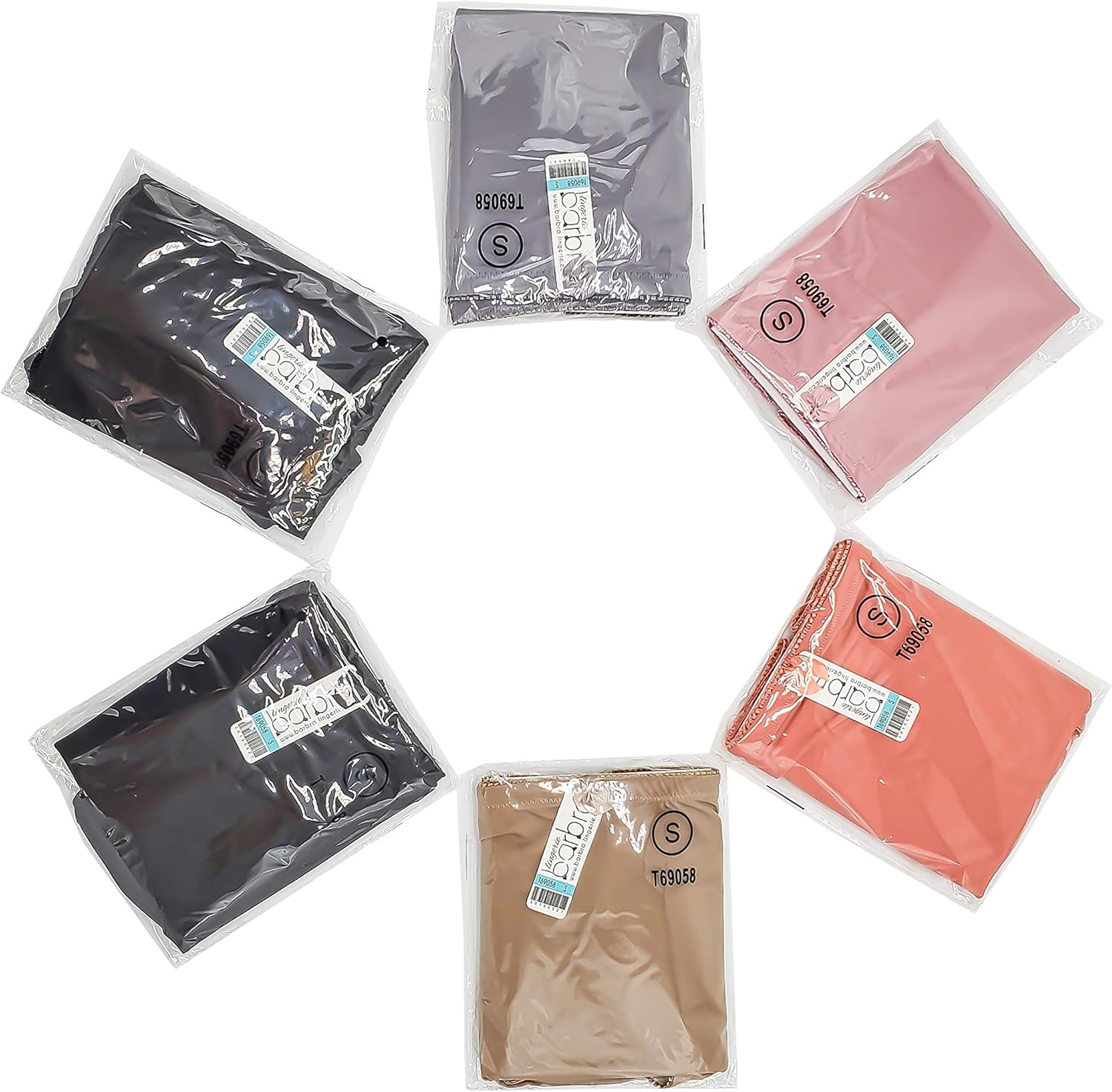 Barbra Lingerie Womens Underwear Comfortable High Waist Light Tummy Control Briefs Multi Pack - Image 6