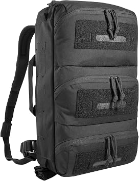 Tasmanian Tiger TT Modular Medic Combat Pack 18 Litre Tactical Medic-Pack Emergency Backpack with Removable SRPP Panels, Black - One Size