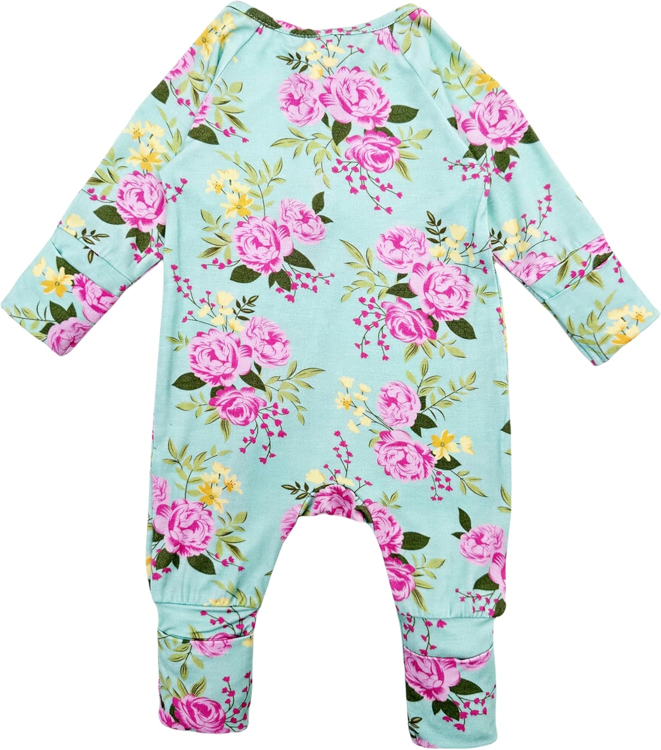 Bow Dream Baby Girl Clothing Footies Bamboo Rayon Baby Girl Clothes Baby Romper Jumpsuit Newborn-24 Months - Image 2