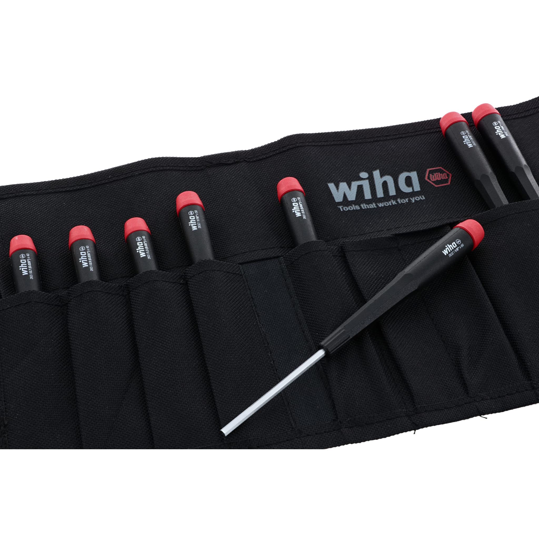 Amazon.com: Wiha 26399 Hex Inch Screwdriver Set With Precision