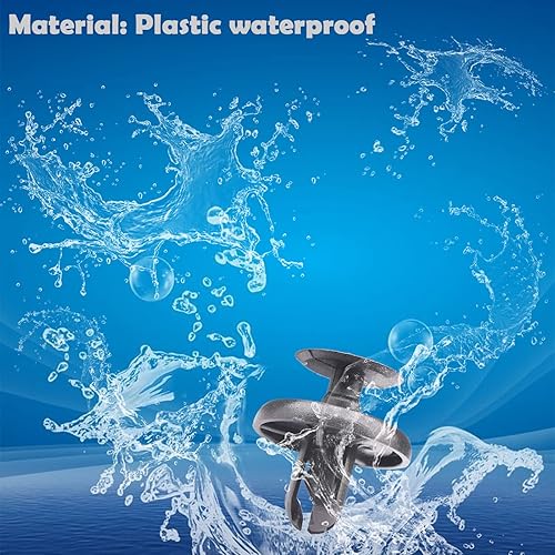 Miniatura 6 de 50 clips de retención tipo empujador para debajo de la cubierta, clips de protección contra salpicaduras 90467-07201 de repuesto, posicionador de