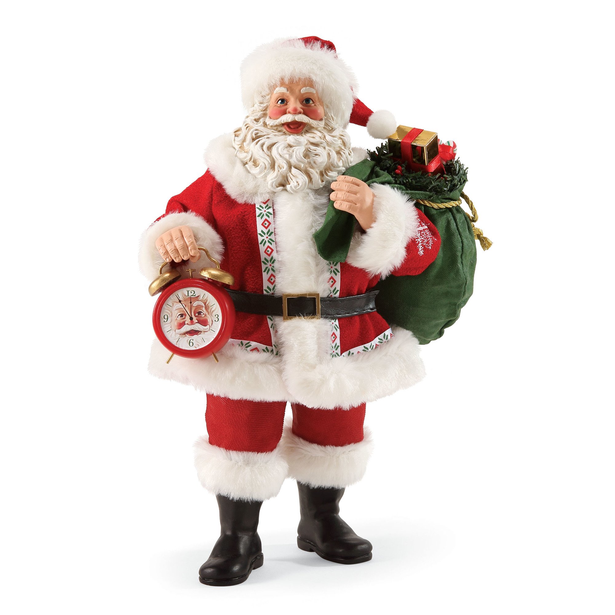 Amazon.com: Department 56 Possible Dreams Santa Claus “Running