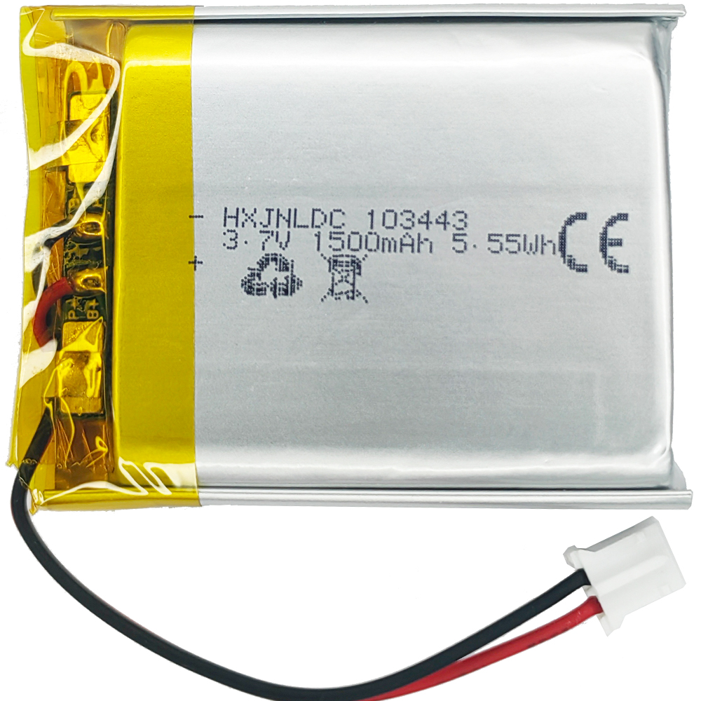 Amazon | DC 3.7V 1500mah 103443 充電可能リチウムポリマー電池
