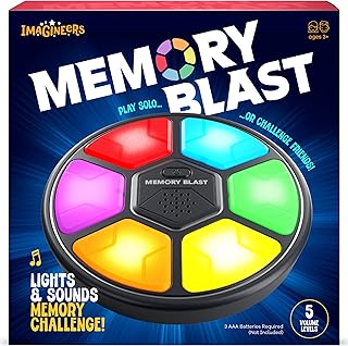 Memory Game for Kids - Gifts for Boys & Girls - 6 7 8 9 10 11 Year Old Boy Birthday Gifts - Kids Games - Toys for 10 Year Old Boy - Car Handheld Travel Games Road Trip for Ages 4-8, 6-8, 8-12 Years