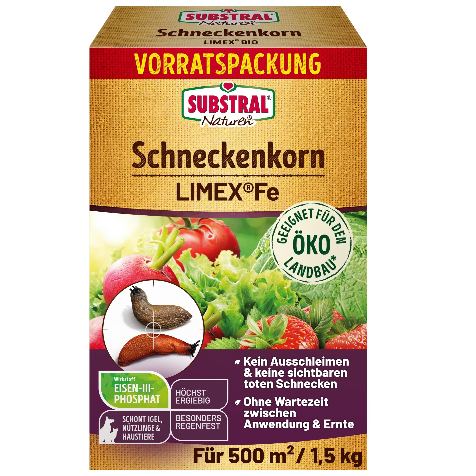 Substral Naturen Schneckenkorn Limex Fe Granulat