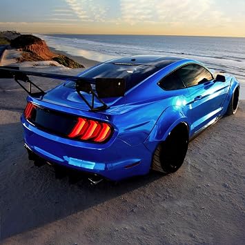 VLAND LED Tail lights Compatible with Ford Mustang 2015-2020 with Sequential (5Modes-Red Lens)