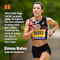 Vista 7 de Disparos de gel energético UCAN Edge, sabor a mango naranja (12 paquetes de 2 onzas) para correr, entrenamiento, ejercicios, fitness, ciclismo