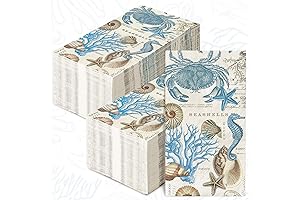 AnyDesign Coastal Paper Napkins