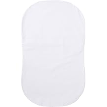 HALO BassiNest Fitted Sheet 100% Cotton, Soft and Breathable Bassinet Sheet for Babies, 30 x 16 Pre-Shrunk Sheet, Grey Pin Dot
