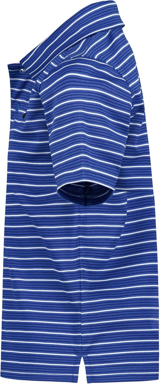 Under Armour Boys' Matchplay Short Sleeve Golf Polo, Logo Detailing