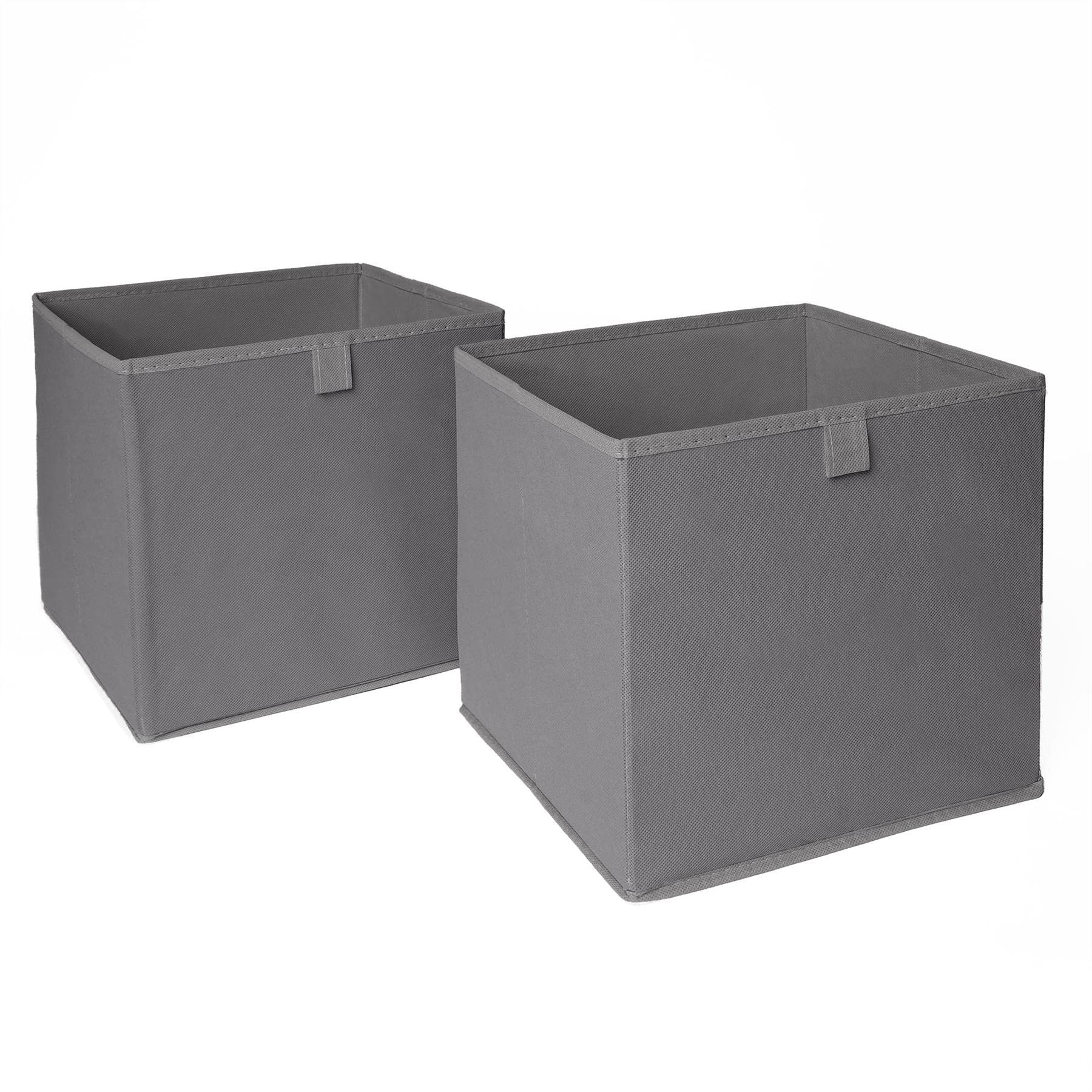 OHS Pair Of 2 Folding Storage Organiser Cube Home Laundry Box from B&Q