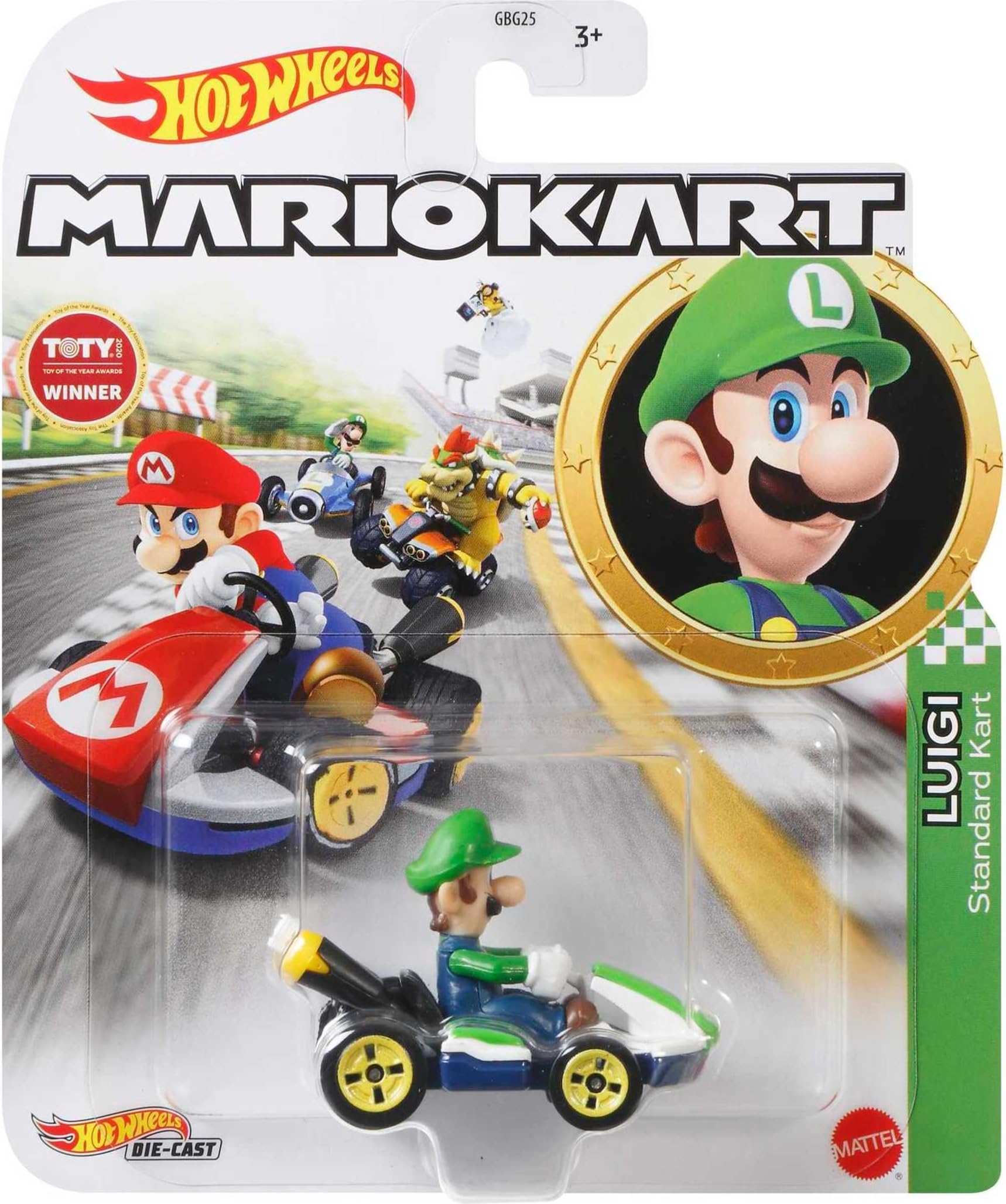 Hot Wheels Mario Kart Replica Die-Cast Assortment