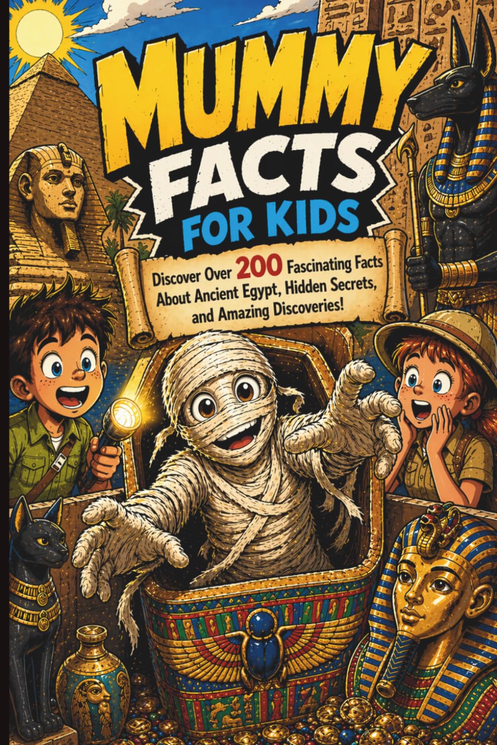 Mummy Facts for Kids: Discover Over 200 Fascinating Facts About Ancient Egypt, Hidden Secrets, and Amazing Discoveries