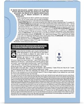 by Amazon Non-Bio Laundry Capsules 3-in-1, 24 Washes