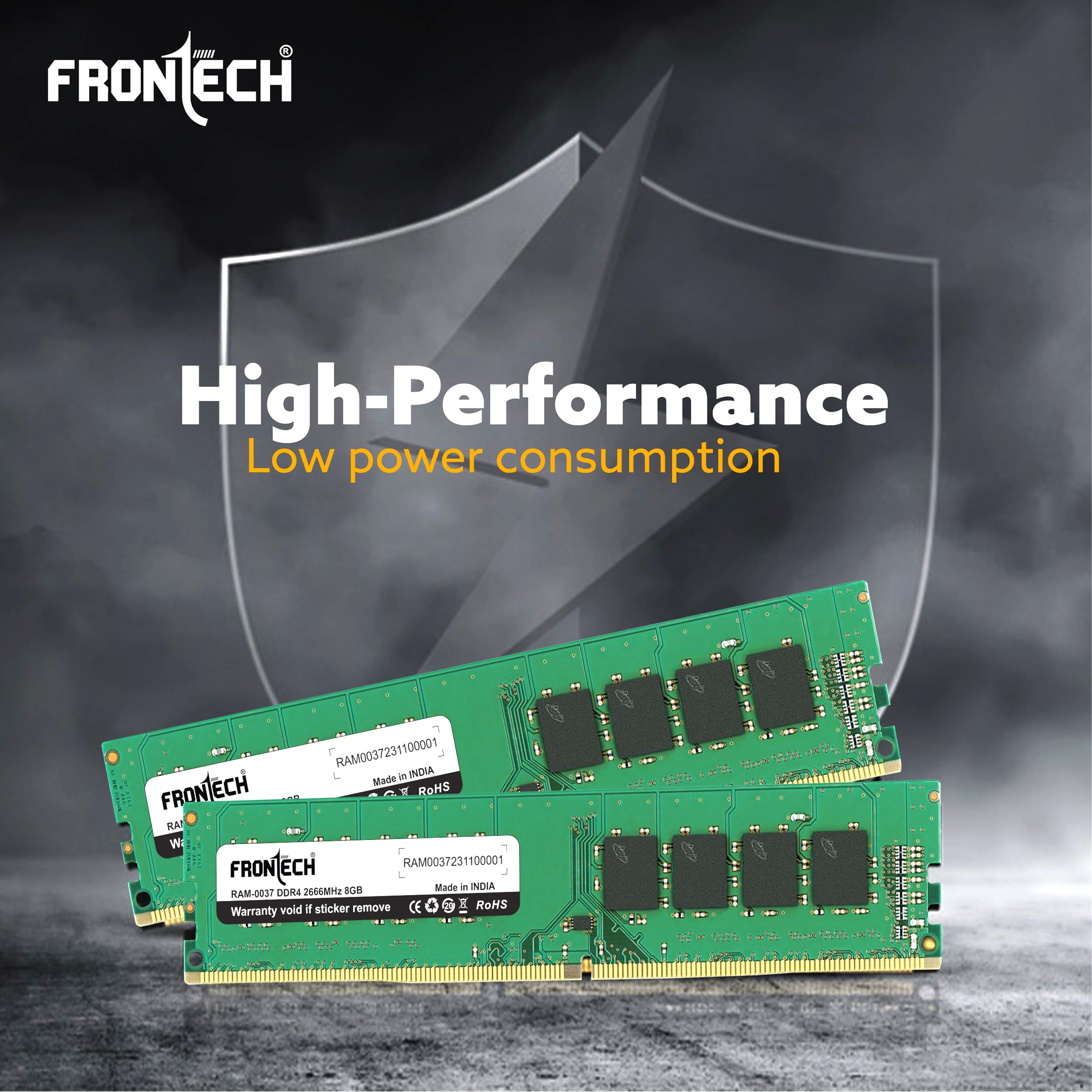 Amazon.in: Buy FRONTECH 8GB DDR4 16 Chips 3200 MHz Desktop RAM