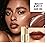 Depuplum Brown Lipstick Moisturizing for Women Shimmer Tinted Lip Balm Hydrate Nourish Chocolate Lip Gloss Cruelty Free Lip Makeup, ZG117 Dark Era