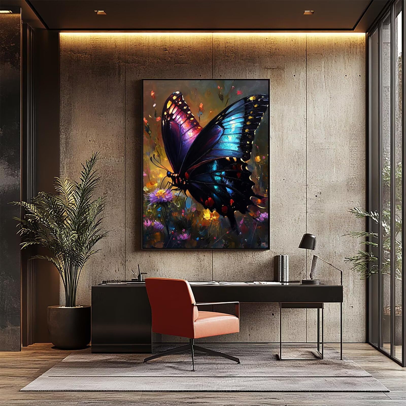 Malowanie po numerach, dla dorosłych, motyl do malowania po numerach, zestawy kwiatowe, hobby dla dorosłych i kobiet, artykuły plastyczne, 1166 cm, sztuka ścienna, kolorowe płótno do malowania