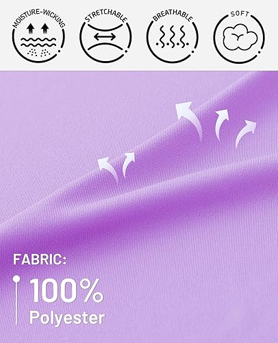 Miniatura 3 de Haimont Camisetas de manga larga con protección solar UPF50+ Dry Fit atléticas para correr, senderismo, camisetas ligeras con protección solar SPF