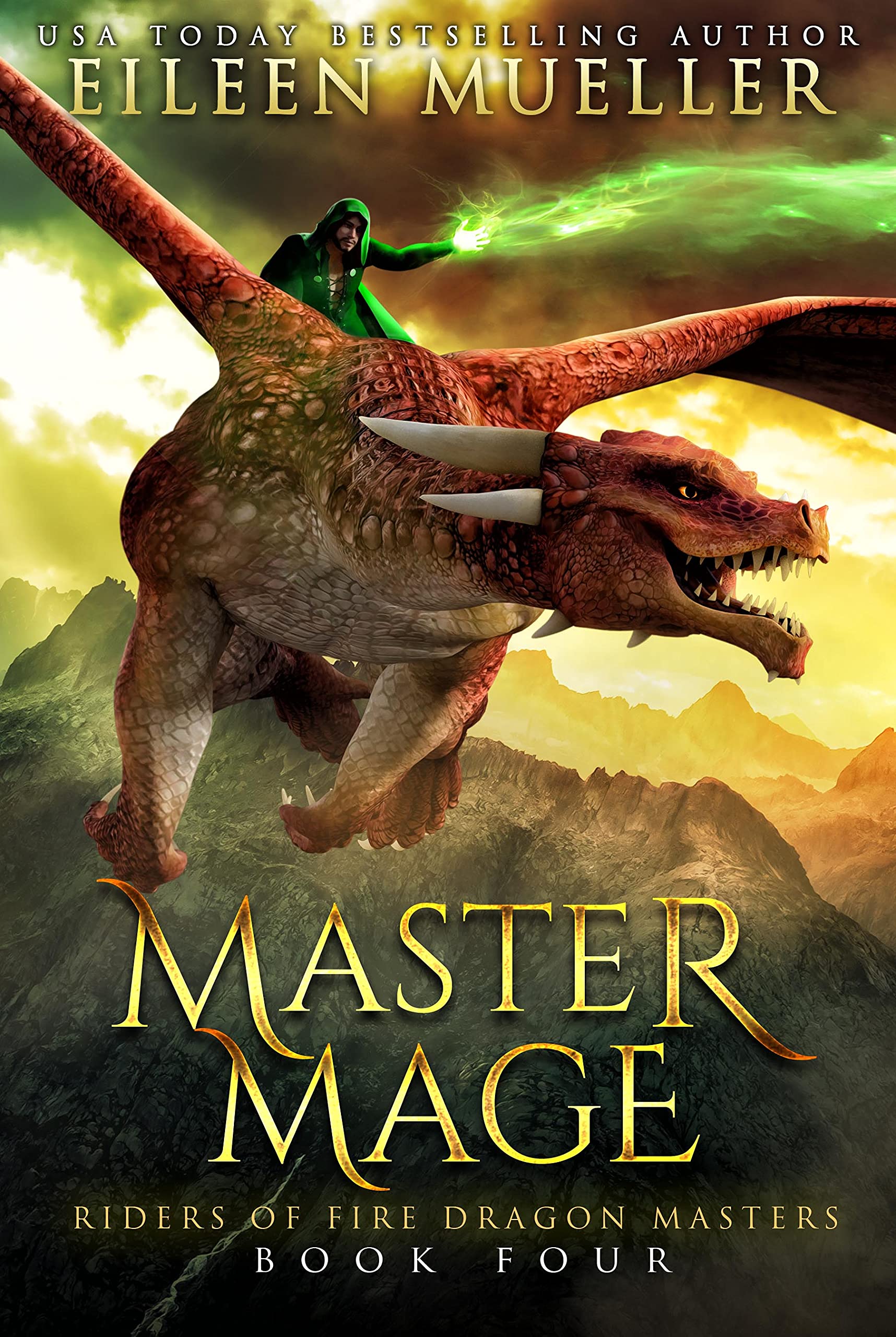 Master Mage: Riders of Fire Dragon Masters, Book Four - A Dragons' Realm young adult epic fantasy adventure