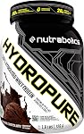 Nutrabolics Hydropure, 100% Hydrolyzed Whey Protein, Extreme Chocolate, 1.6 Pound
