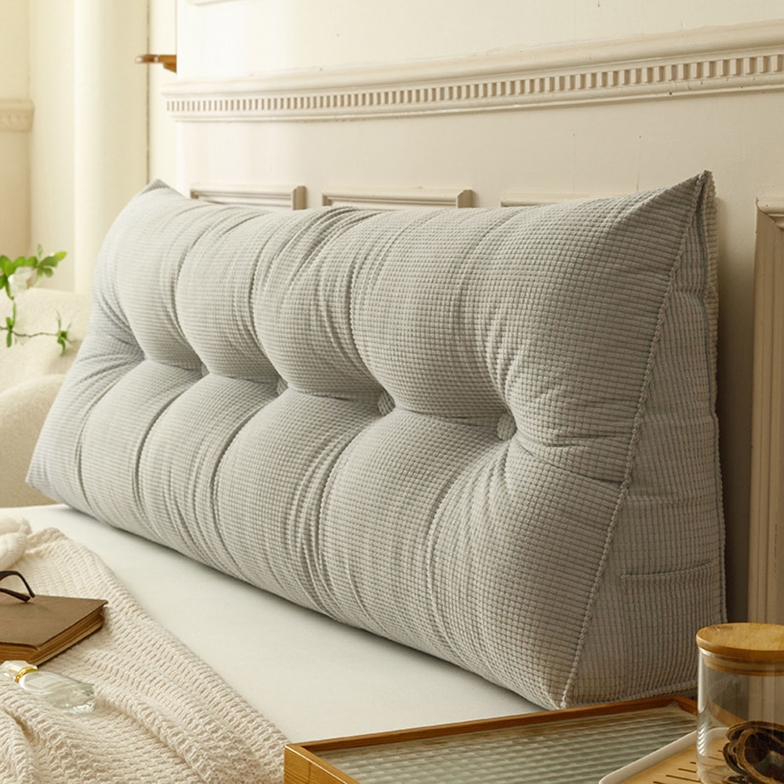 Limoges Reading Pillow(2個セット) Limoges Reading Pillow | 快適リーディングピロー - リネン