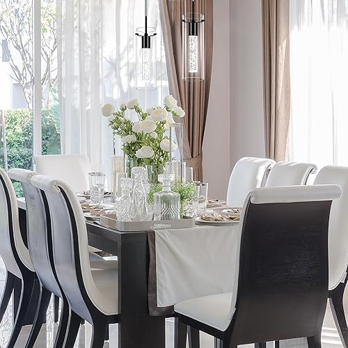 Miniatura 5 de 1 Paquete Accesorio de Lámpara Colgante de Techo, Luces Colgantes para Isla de Cocina Lámpara Colgante de Cristal, Accesorio de Luz Colgante