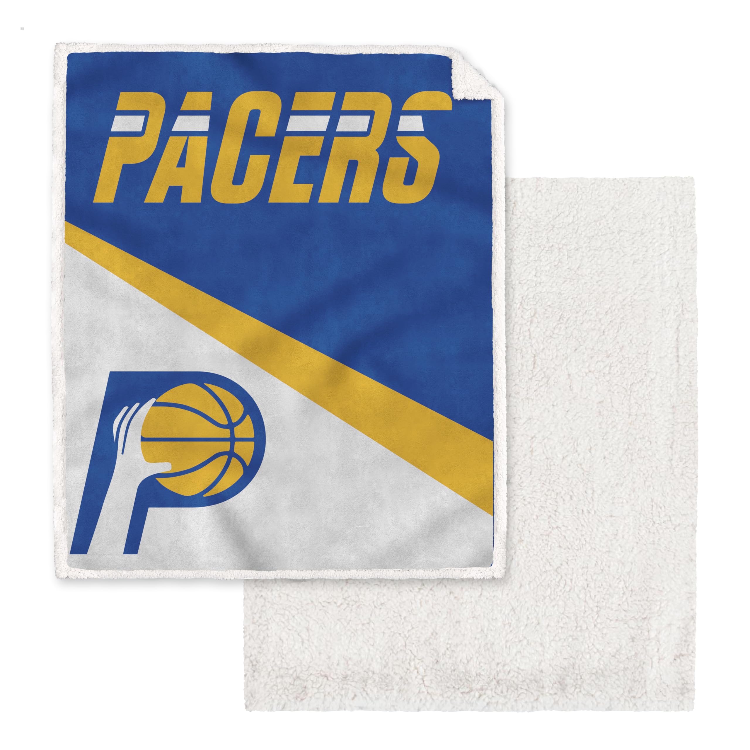 Proformance Home NBA Indiana Pacers City Edition 2025-2026 Ultra Soft Sherpa Blanket