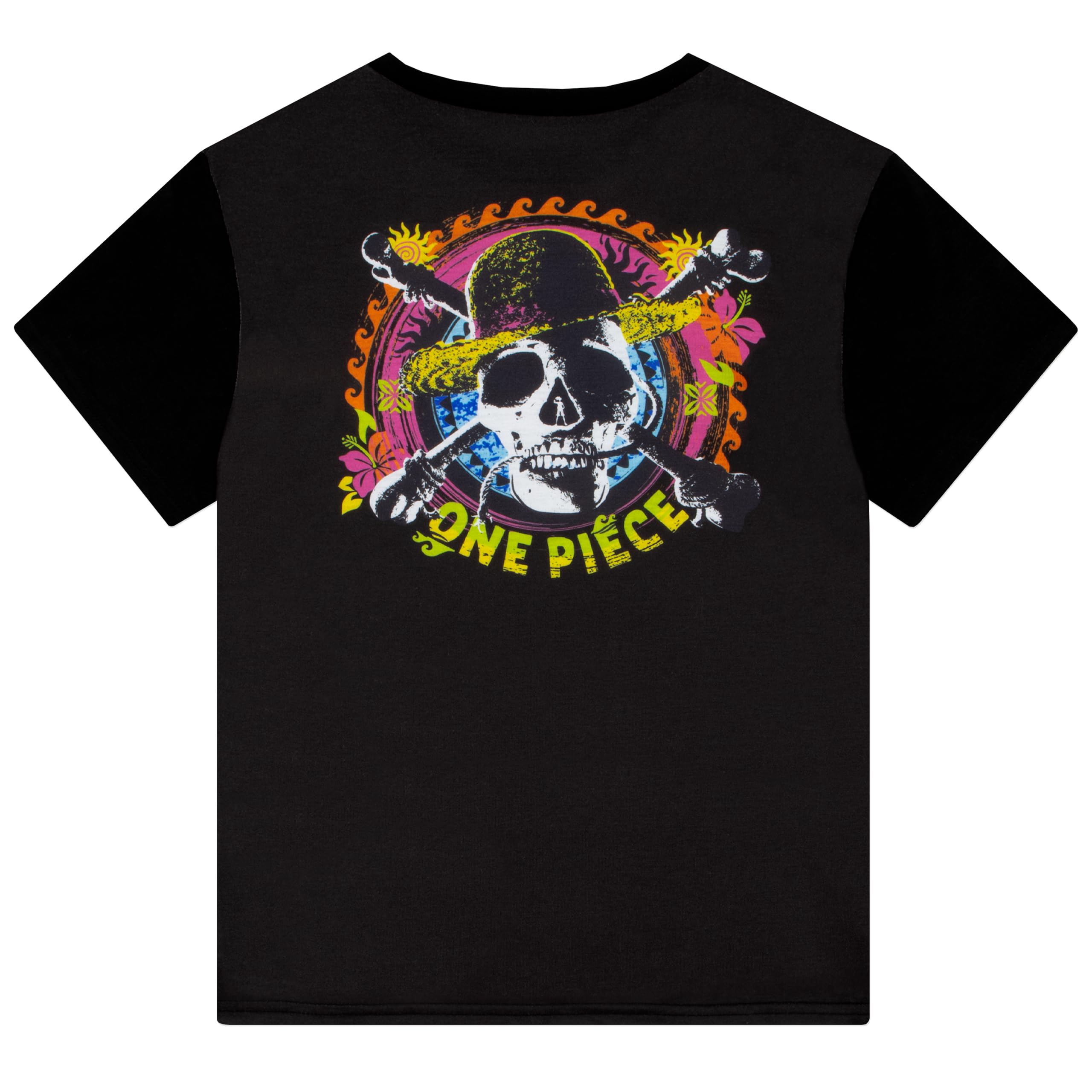 One Piece Pyjama Garcon, Pyjama Enfant Garcon Manche Courte, Vetement Enfant Anime