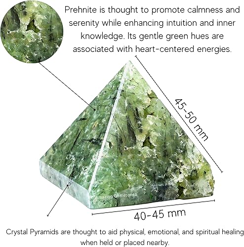 Miniatura 99 de Amazing Gemstone Lapis Lazuli Pyramid Crystal Healing Stones - 2" Great Pyramid Figurine of Natural Stone Pyramid for Meditation, Reiki, Chakra