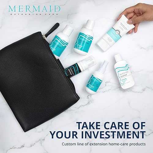 Miniatura 6 de Seatox - Extensión de sirena para el cuidado del cabello, champú clarificante de limpieza profunda sin aceite y sulfato, seguro para extensiones de