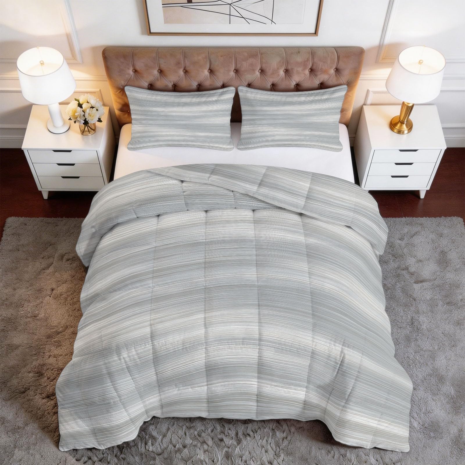 Edredón reversible de verano de 200 x 200 cm ligero y lavable para niños
