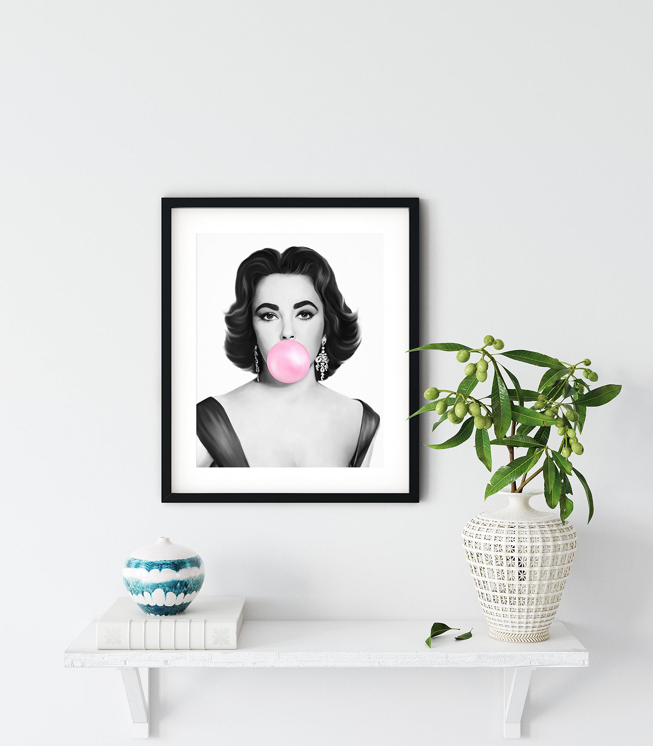 Haus and Hues Celebrity Wall Art Pop Art Wall Decor Set of 4 Fashion