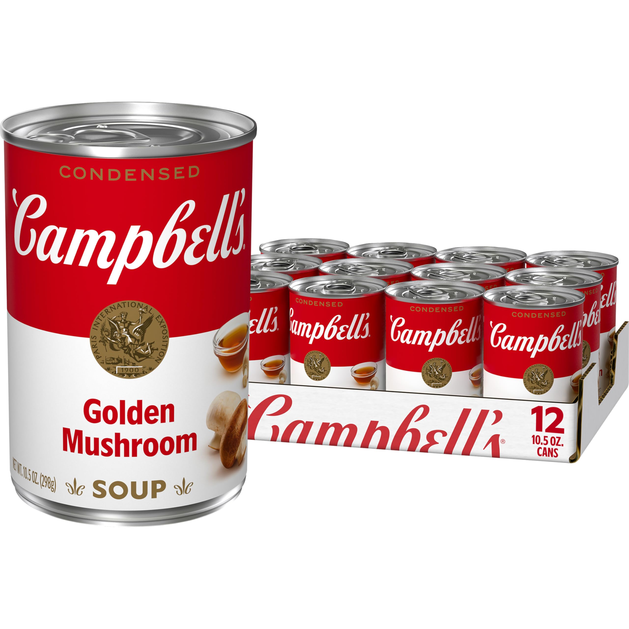 Campbell's Condensed Soup, Golden Mushroom, 10.50 Ounce (Pack of 12)